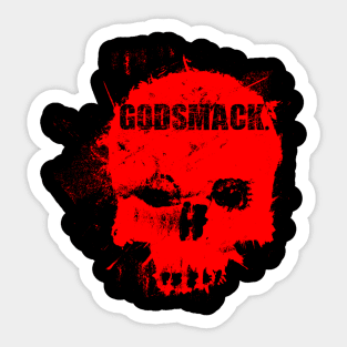 Godsmack Skull Sticker